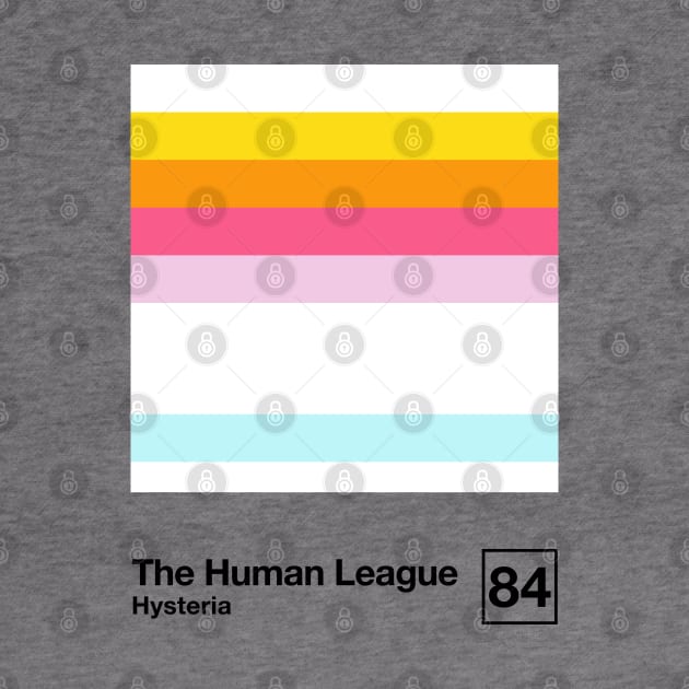 Hysteria / Minimalist Style Graphic Artwork Design by saudade